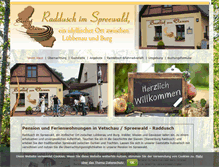 Tablet Screenshot of gasthof-zum-slawen.de